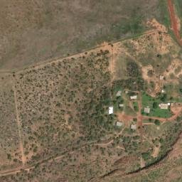 Satellite imagery of Nigger Hill, AU