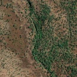 Satellite imagery of Spong Pyramid, AU