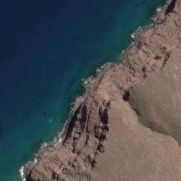 Satellite imagery of Hickshall Point, SH