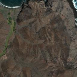 Satellite imagery of King and Queen Rocks, SH