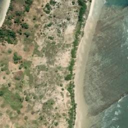 Satellite imagery of Ponta Namuasse, MZ