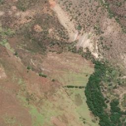 Satellite imagery of Man and Horse Cliffs, SH