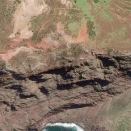 Satellite imagery of Old Joan Point, SH
