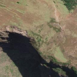 Satellite imagery of Man and Horse Cliffs, SH