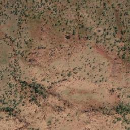 Satellite imagery of Mount Deborah, AU