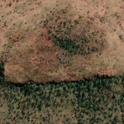 Satellite imagery of Mount Deborah, AU