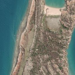 Satellite imagery of Raft Point, AU