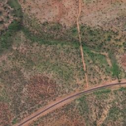 Satellite imagery of Danmanmarrinini Hill, AU