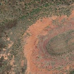 Satellite imagery of Pimple Peak, AU