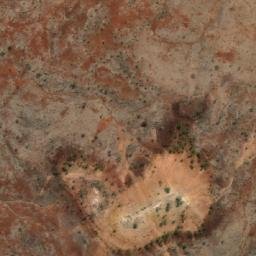 Satellite imagery of Fraynes Knob, AU