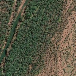 Satellite imagery of Pompey Knob, AU