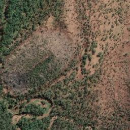 Satellite imagery of Pompey Knob, AU
