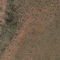 Satellite imagery of Pompeys Knob, AU