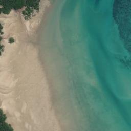 Satellite imagery of Whimbrel Point, AU