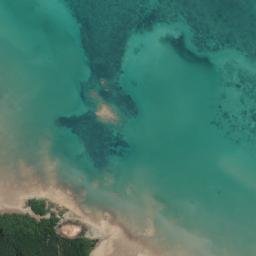 Satellite imagery of Whimbrel Point, AU