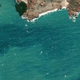 Satellite imagery of Whirl Point, AU