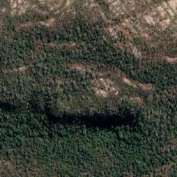 Satellite imagery of Black Knob Cliff, AU