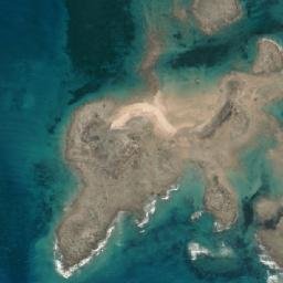 Satellite imagery of Gilbert Rock, AU