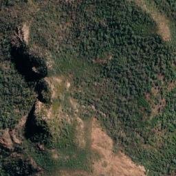 Satellite imagery of Black Knob Cliff, AU