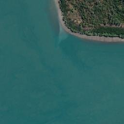 Satellite imagery of Black Knob Cliff, AU