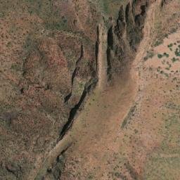 Satellite imagery of Mount Chambers, AU