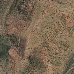 Satellite imagery of Mount Chambers, AU