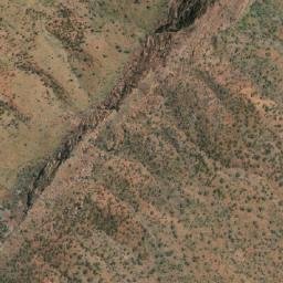 Satellite imagery of Mount Chambers, AU