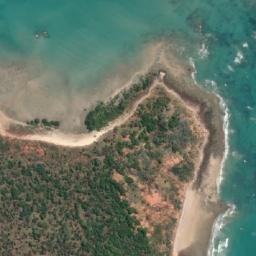 Satellite imagery of Skeleton Point, AU