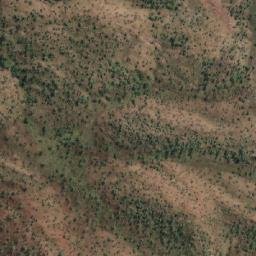 Satellite imagery of Poultons Copper Lode, AU