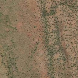 Satellite imagery of Three Knobs, AU