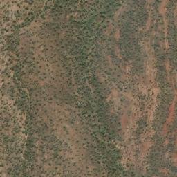 Satellite imagery of Three Knobs, AU