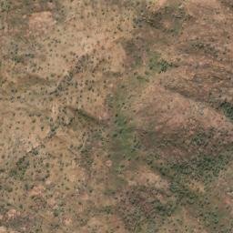 Satellite imagery of Pompeys Pillar, AU