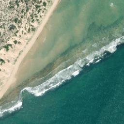 Satellite imagery of Ponta Caldeira, MZ