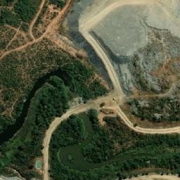 Satellite imagery of Eureka, ZW