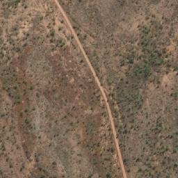 Satellite imagery of Massacre Hill, AU