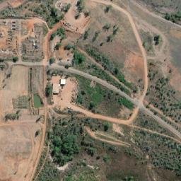 Satellite imagery of Argyle Diamond Mine, AU