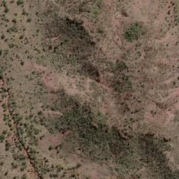 Satellite imagery of Camel Back Hills, AU