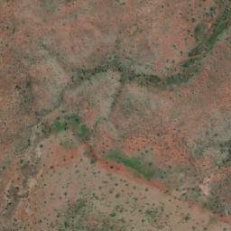 Satellite imagery of Gregorys Remarkable Pillar, AU
