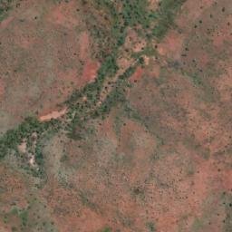 Satellite imagery of Gregorys Remarkable Pillar, AU