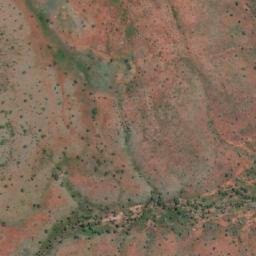 Satellite imagery of Gregorys Remarkable Pillar, AU