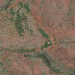 Satellite imagery of Gregorys Remarkable Pillar, AU
