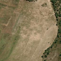 Satellite imagery of Umboe Claims, ZW