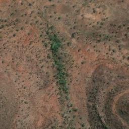 Satellite imagery of Graces Knob, AU