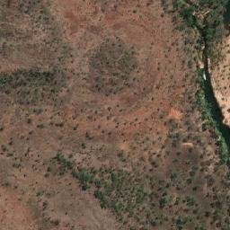 Satellite imagery of Graces Knob, AU