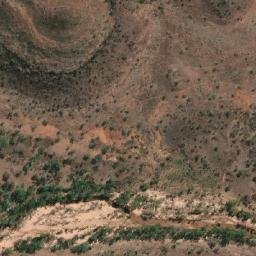 Satellite imagery of Graces Knob, AU