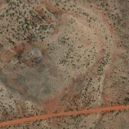 Satellite imagery of Divide Hill, AU