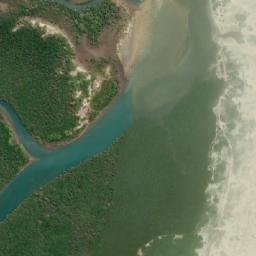 Satellite imagery of Ponta Lipobane, MZ