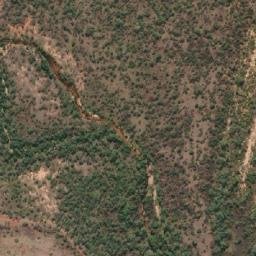 Satellite imagery of Mount Caroline, AU