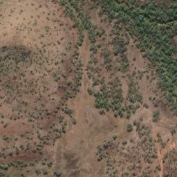 Satellite imagery of Mount Caroline, AU