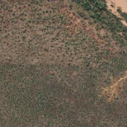 Satellite imagery of Mount Caroline, AU